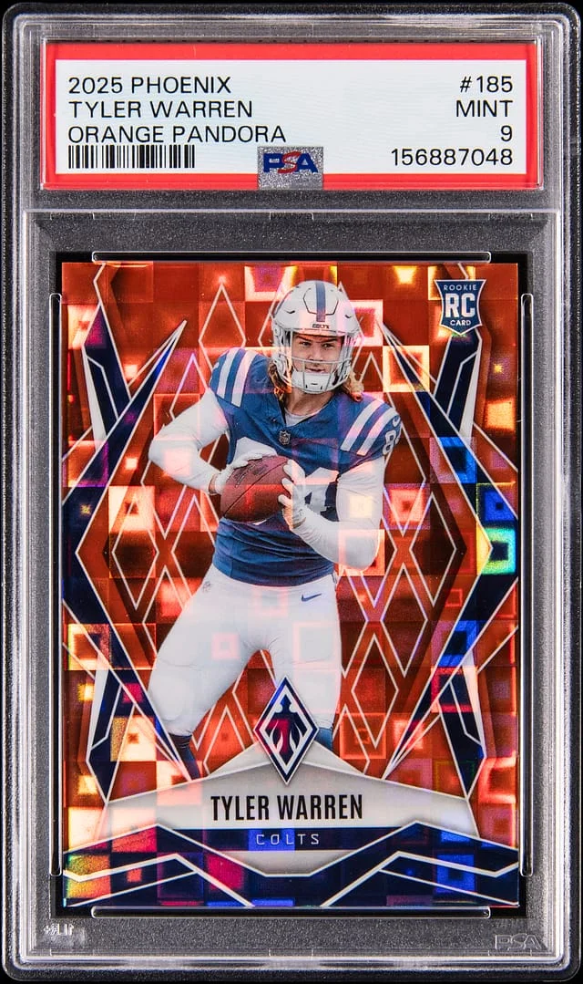 2025 Panini Tyler Warren Phoenix Orange Pandora #185 card image