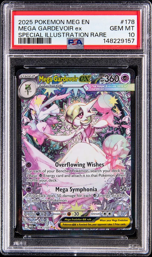 2025 Pokemon Mega Evolution Base Set Special Illustration Rare Mega Gardevoir ex #178 card image