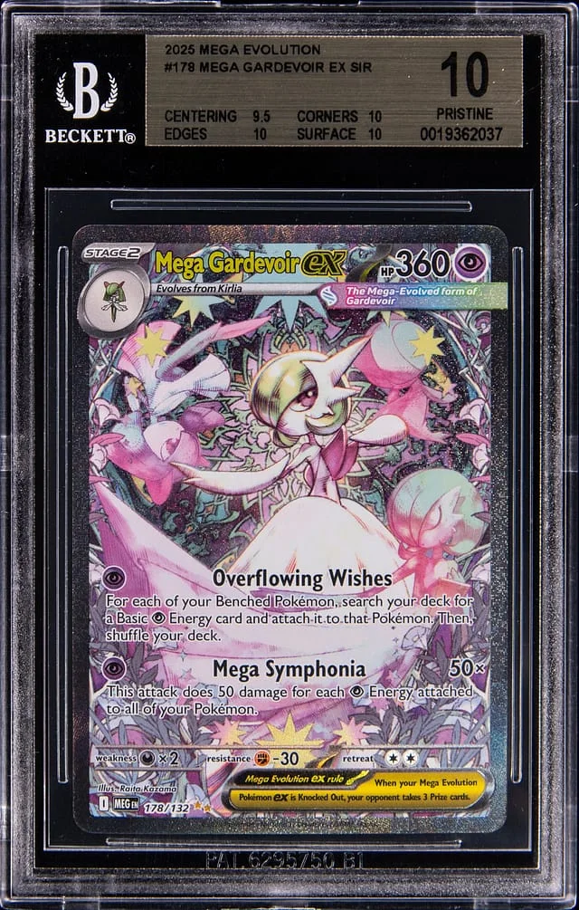 2025 Pokemon Mega Evolution SIR Mega Gardevoir ex #178 card image