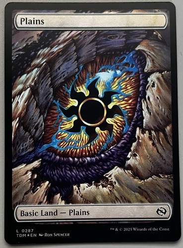 2025 Tarkir: Dragonstom Art Series Plains // Plains common #30 unlisted card image