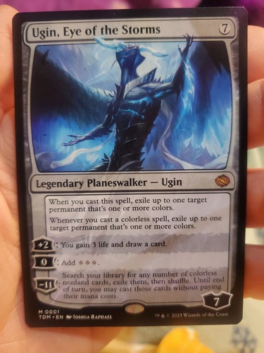 2025 Tarkir: Dragonstom Art Series Ugin, Eye of the Storms // Ugin, Eye of the Storms common #1 unlisted card image
