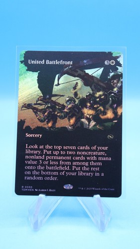 2025 Tarkir: Dragonstom Art Series United Battlefront // United Battlefront common #5 unlisted card image