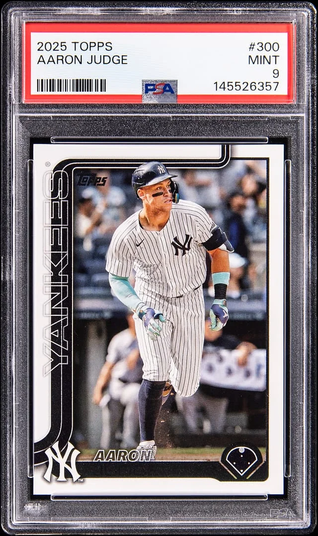2025 Topps Aaron Judge Spring Training #300 card image