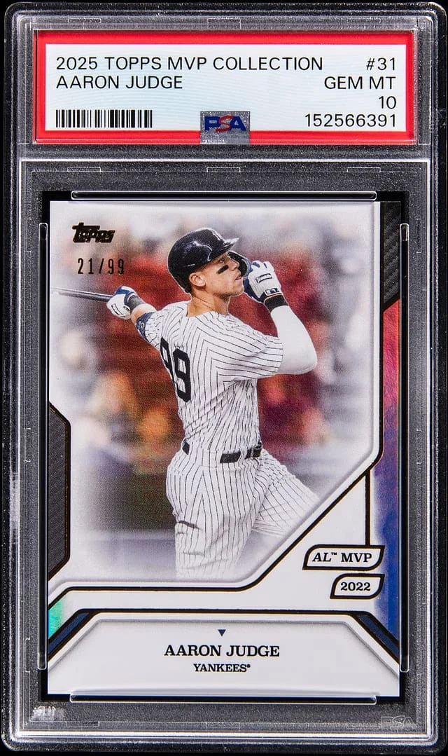 2025 Topps Aaron Judge MVP Collection #31 card image