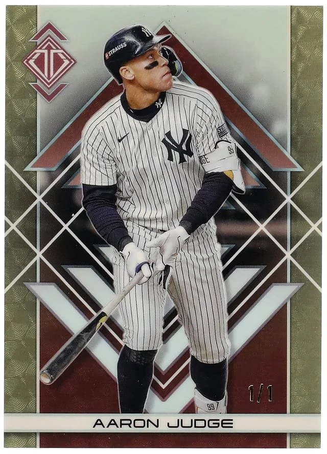 2025 Topps Aaron Judge Transcendent SuperFractor #99 card image