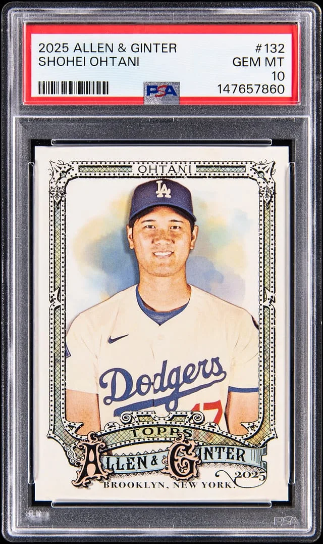 2025 Topps Allen & Ginter Shohei Ohtani #132 card image