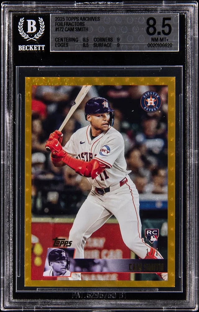 2025 Topps Archives Cam Smith FoilFractors #172 card image