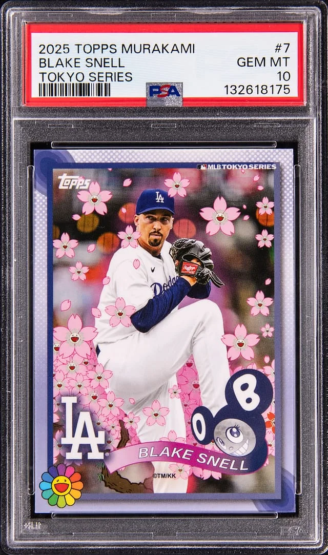 2025 Topps Blake Snell Murakami Tokyo Series #7 card image