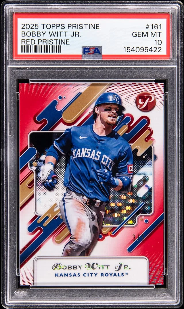 2025 Topps Bobby Witt Jr. Pristine Red Pristine #161 card image