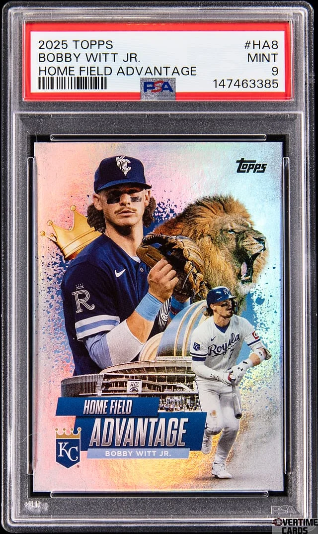 2025 Topps Bobby Witt Jr. Home Field Advantage #HA-8 card image
