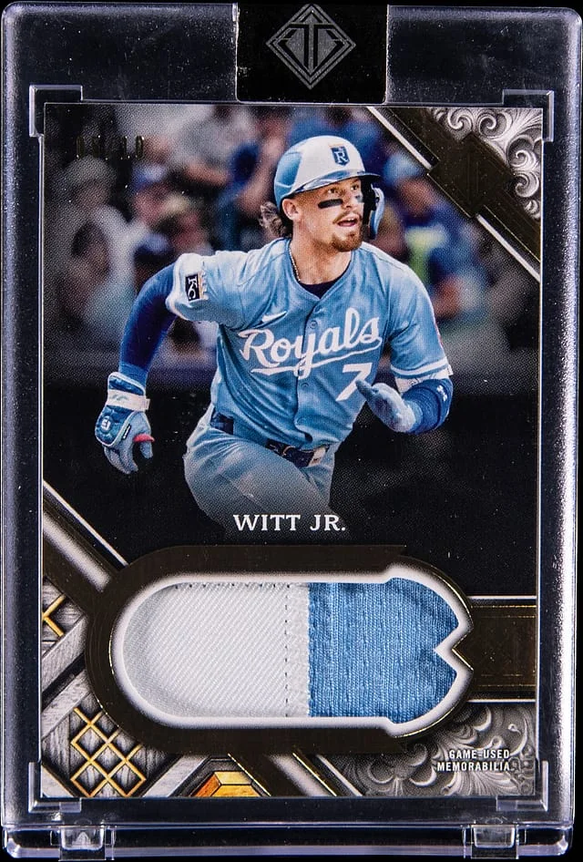 2025 Topps Bobby Witt Jr. Transcendent Collection Patches #TCP-BW card image