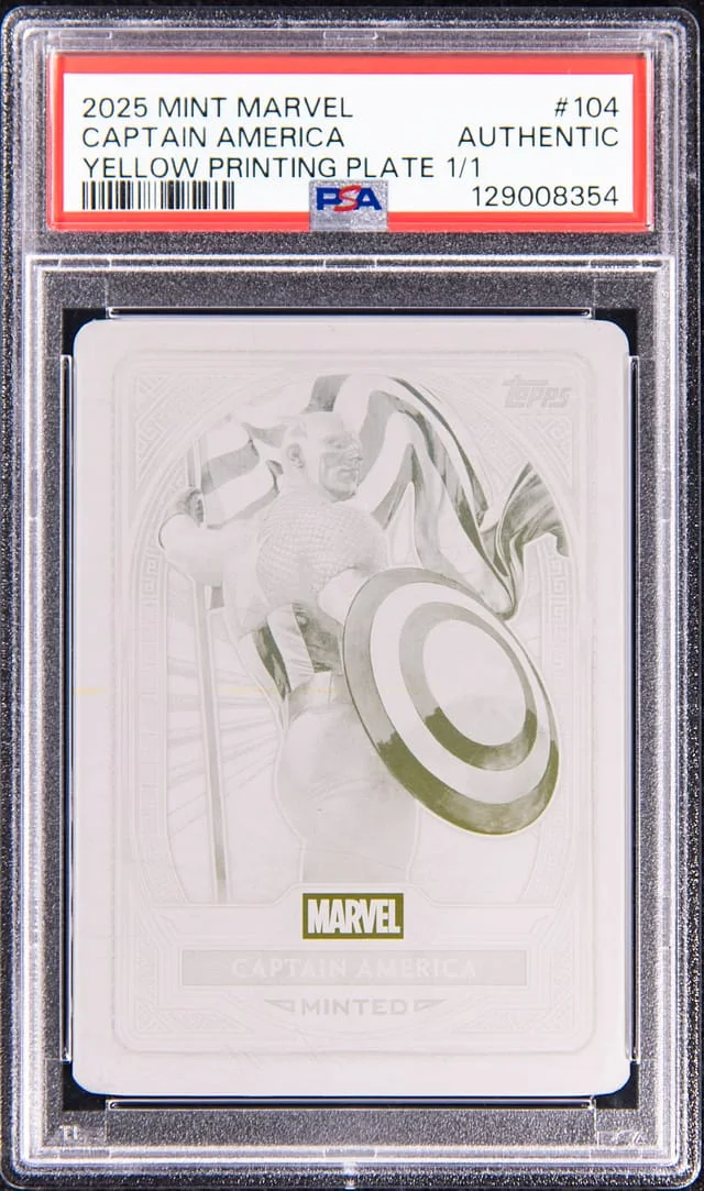 2025 Topps Captain America Mint Marvel #104 card image