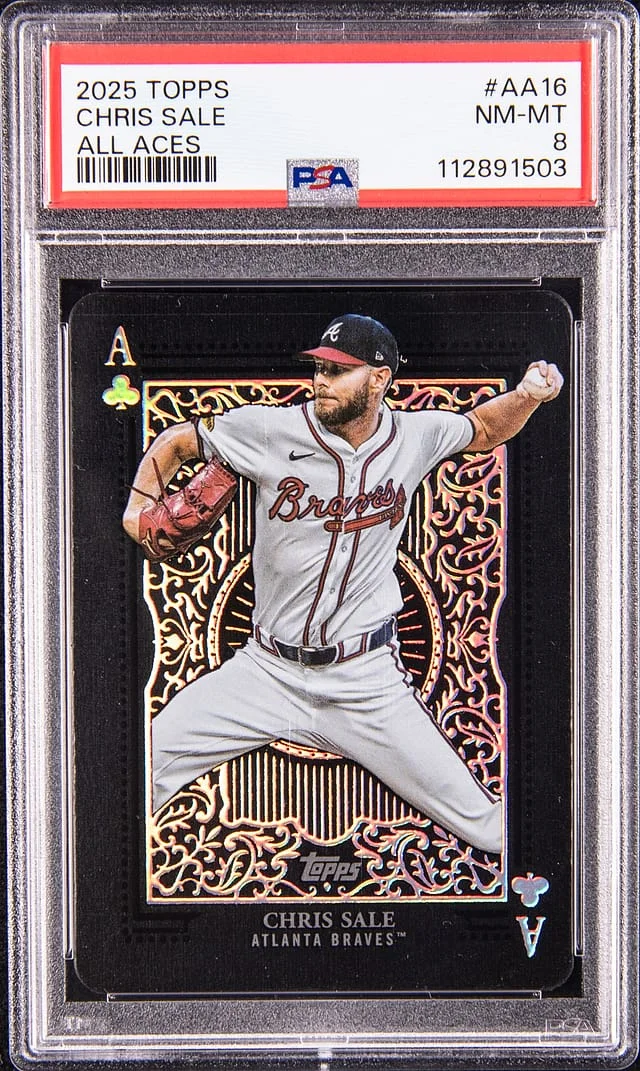 2025 Topps Chris Sale All Aces #AA-16 card image
