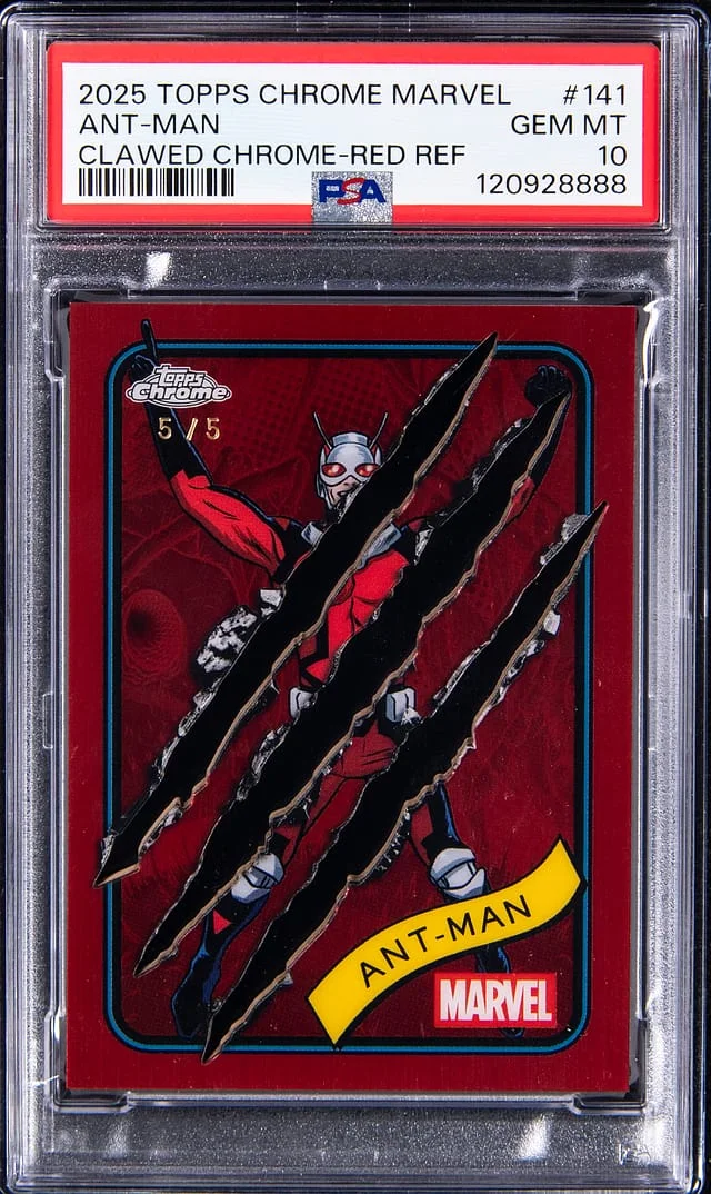 2025 Topps Chrome Ant-Man Marvel Rose Gold Mini Diamonds #141 card image