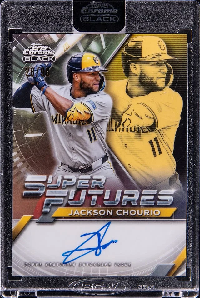 2025 Topps Chrome Jackson Chourio Super Futures #FSA-JCH card image