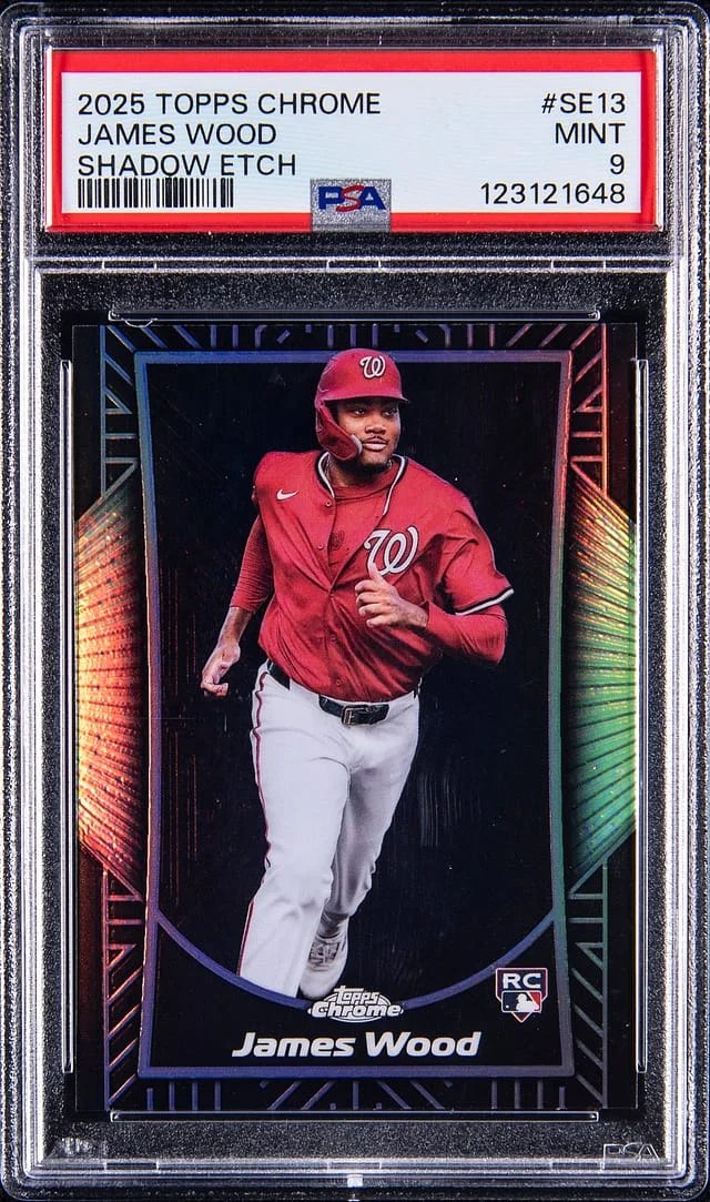 2025 Topps Chrome James Wood Shadow #SE-13 card image