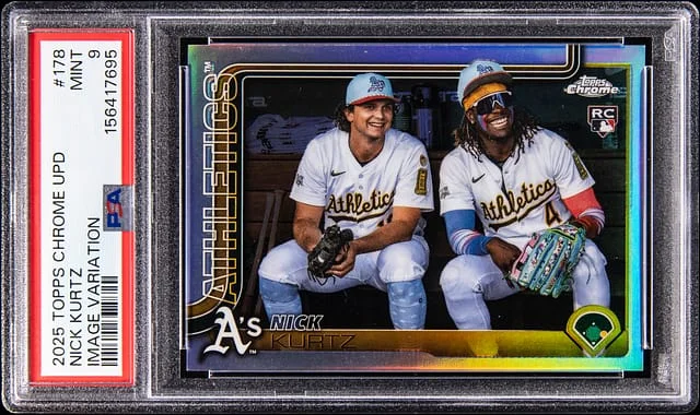 2025 Topps Chrome Nick Kurtz Image Variation #178 card image