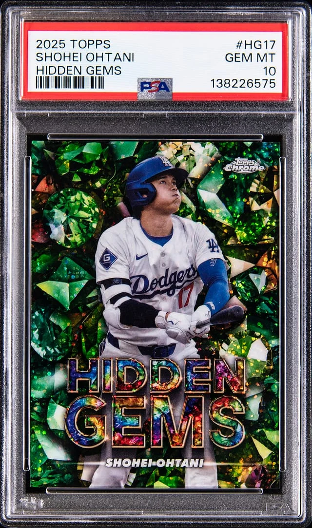 2025 Topps Chrome Shohei Ohtani Hidden Gems #HG-17 card image
