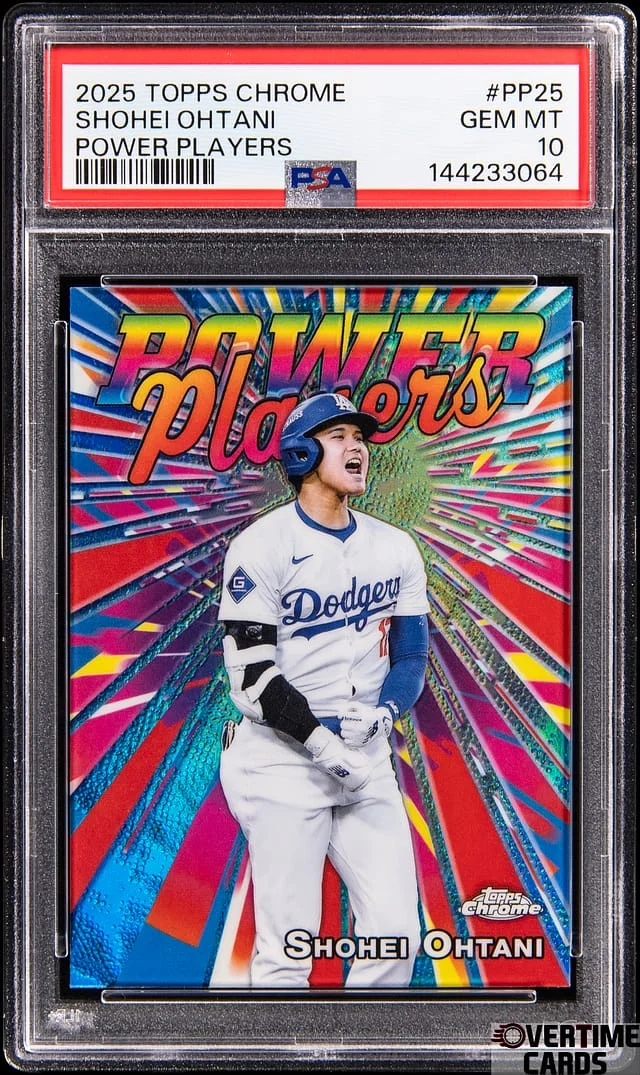 2025 Topps Chrome Shohei Ohtani Power Players #PP25 card image