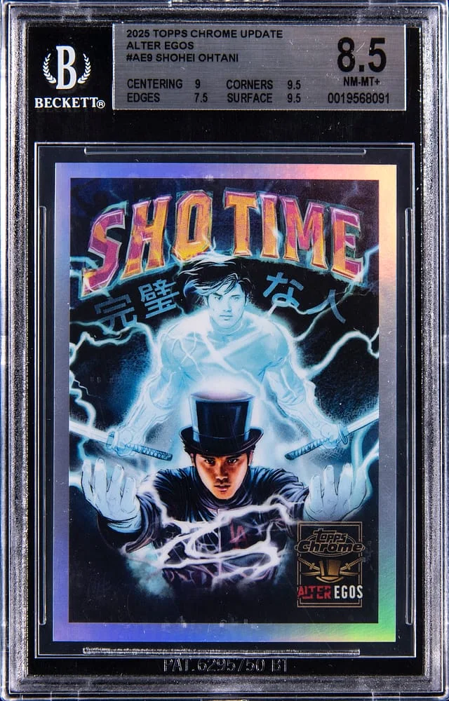 2025 Topps Chrome Update Shohei Ohtani Alter Egos #AE-9 card image