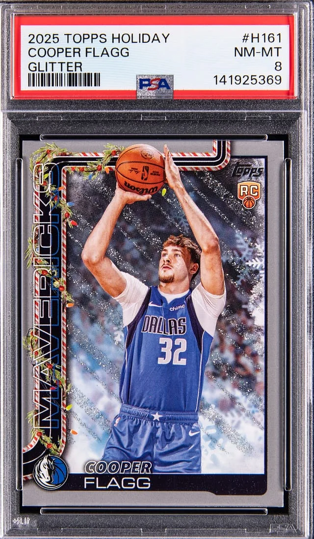 2025 Topps Cooper Flagg Holiday Glitter #H161 card image