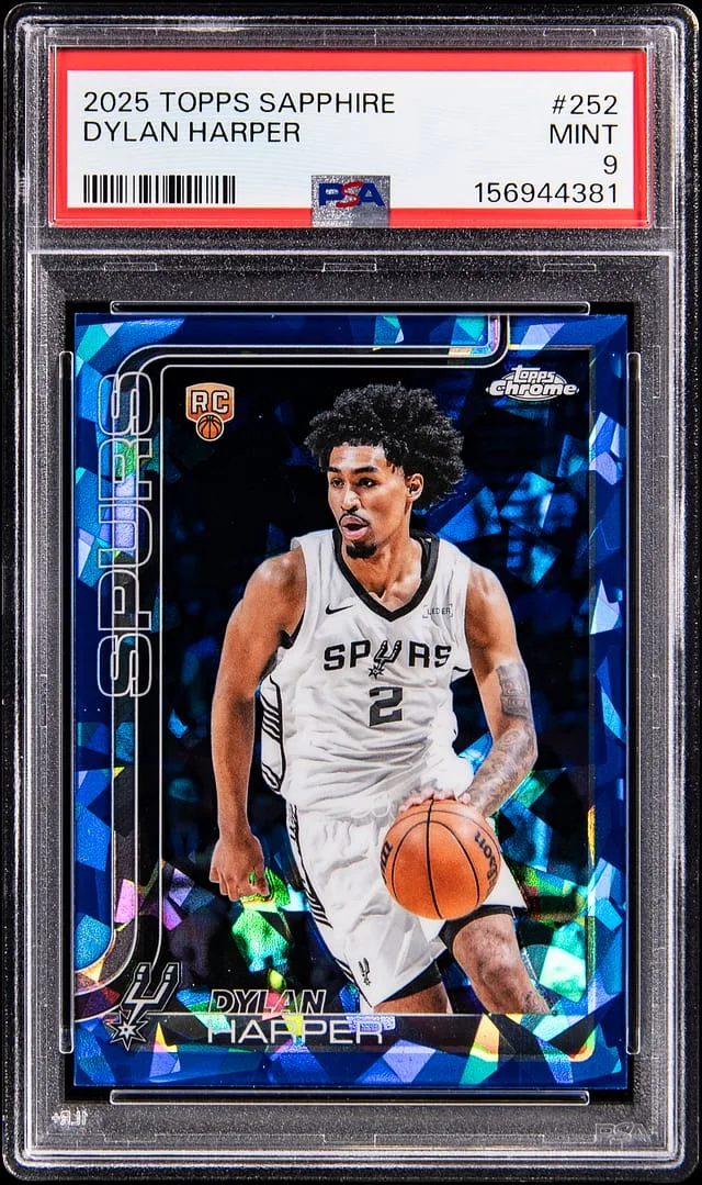 2025 Topps Dylan Harper Sapphire #252 card image