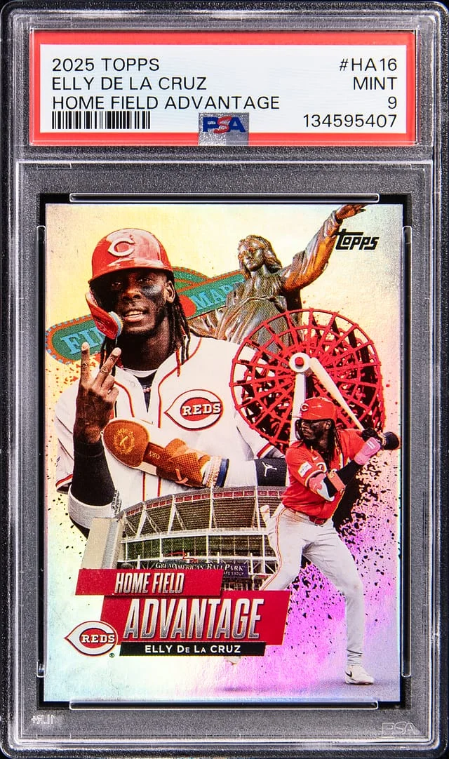 2025 Topps Elly De La Cruz Home Field Advantage #HA-16 card image