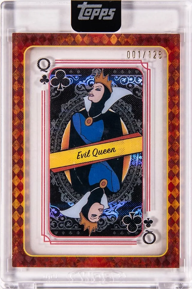 2025 Topps Evil Queen - Topps Encased Mint Disney #QH-10 card image