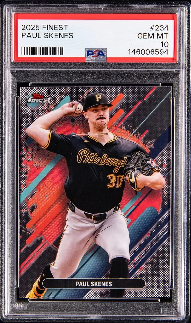 2025 Topps Finest Paul Skenes #234 card image