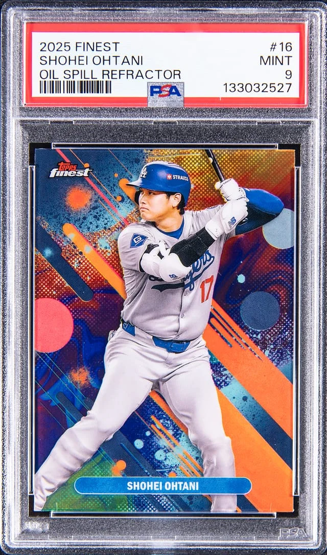 2025 Topps Finest Shohei Ohtani Superfractor #16 card image