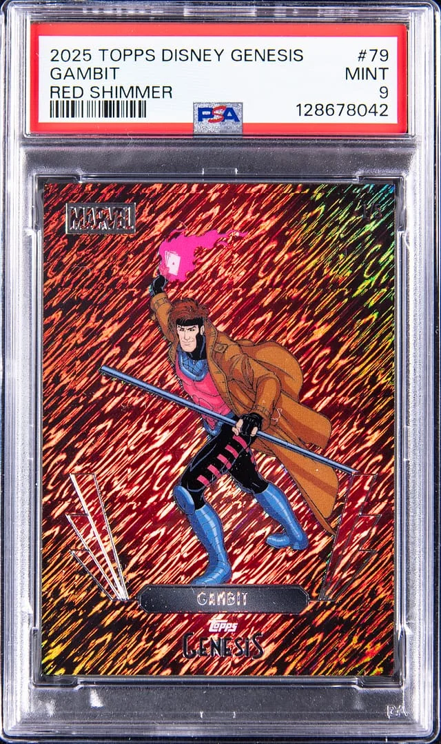 2025 Topps Gambit Disney Genesis Red Shimmer #79 card image