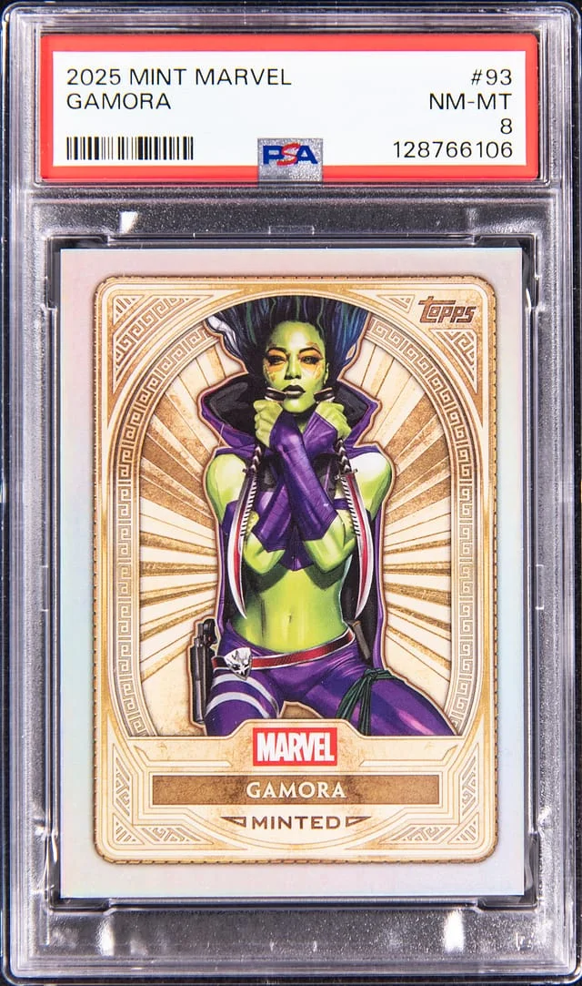 2025 Topps Gamora Mint Marvel #93 card image