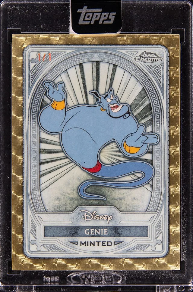 2025 Topps Genie - Topps Encased Disney Mint Chrome SuperFractor #115 card image