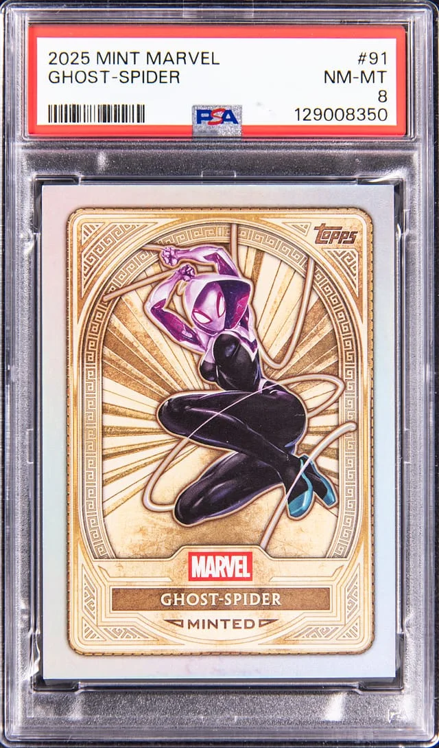 2025 Topps Ghost-Spider Marvel Mint Magenta Printing Plate #91 card image