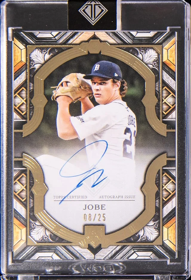 2025 Topps Jackson Jobe Transcendent Showcase Autograph #TCRSA-JJO card image