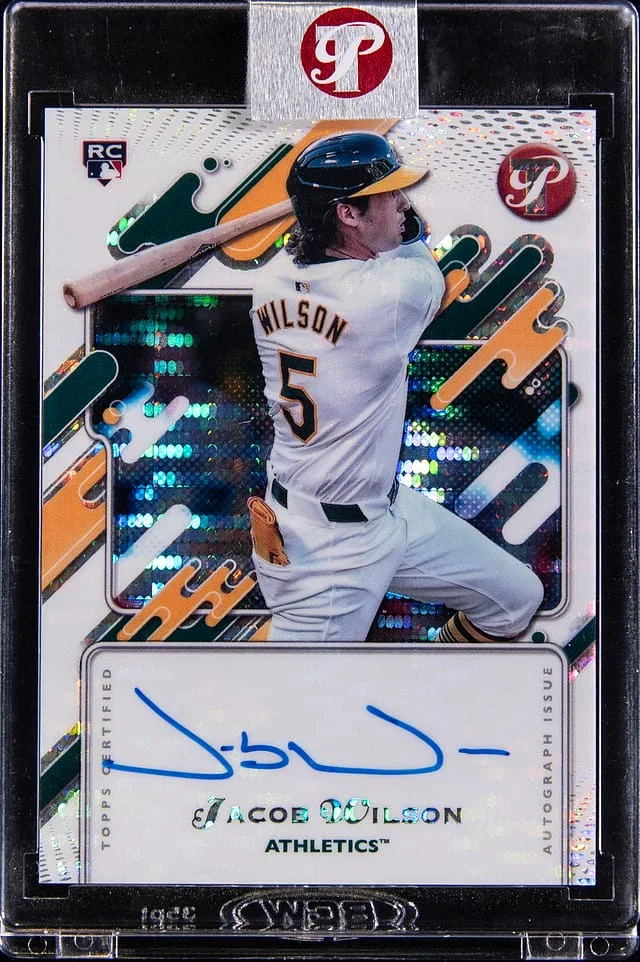 2025 Topps Jacob Wilson Pristine Autographs #PA-JWI card image