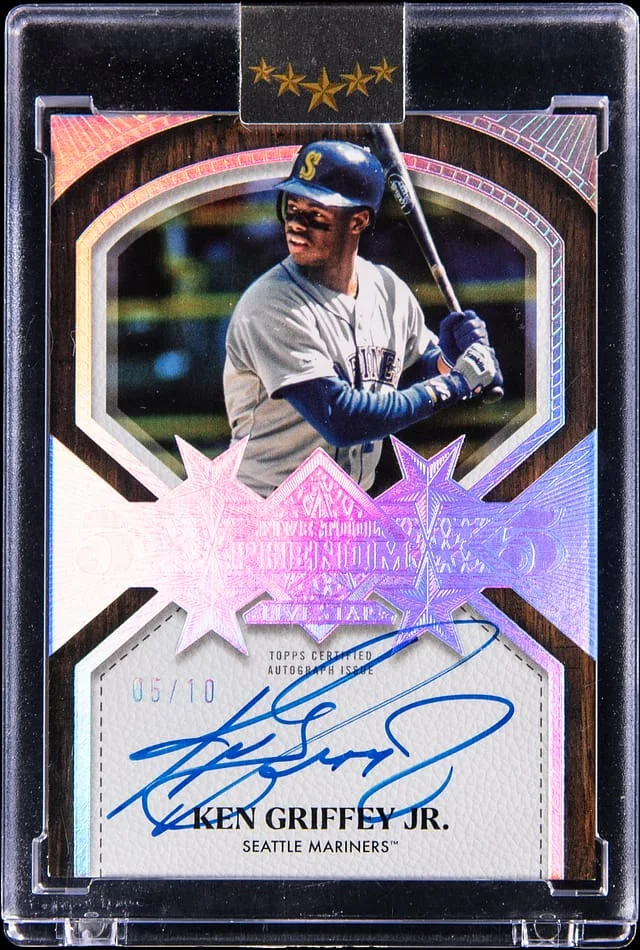 2025 Topps Ken Griffey Jr. Five Star Five Tool Phenom Autographs #FTPA-KG card image