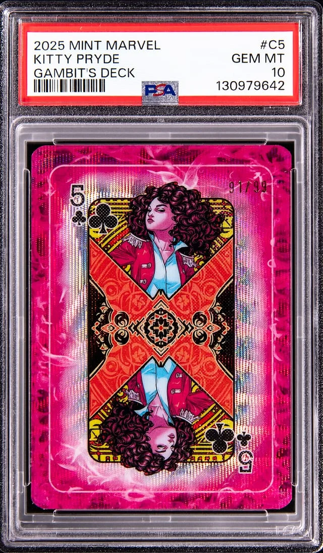 2025 Topps Kitty Pryde Mint Marvel Gambit's Deck #C-5 card image