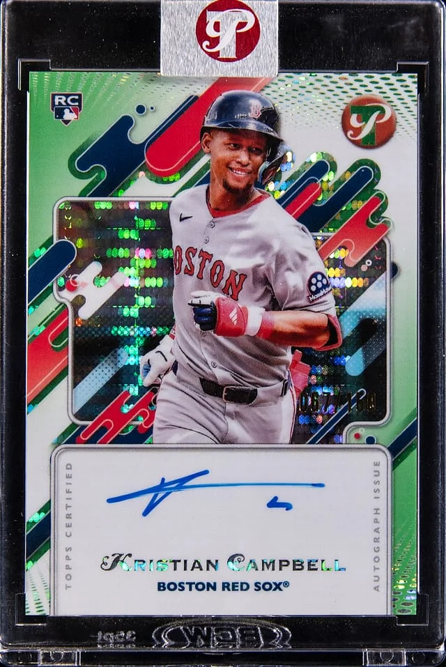 2025 Topps Kristian Campbell Pristine Autographs #PA-KC card image