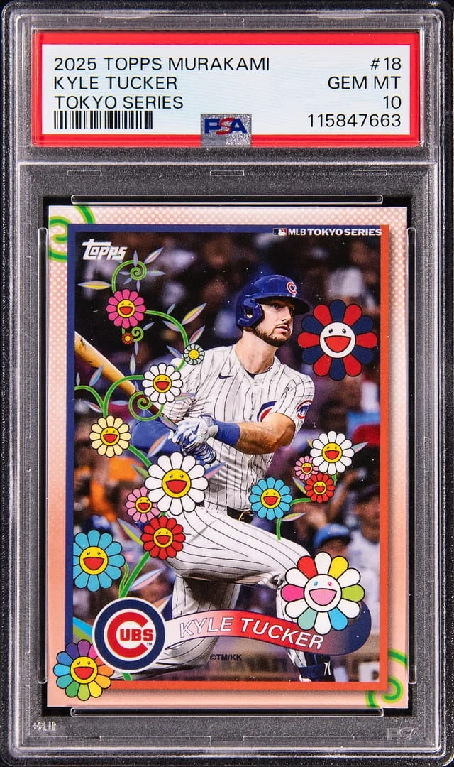 2025 Topps Kyle Tucker Murakami Tokyo Series #18 card image