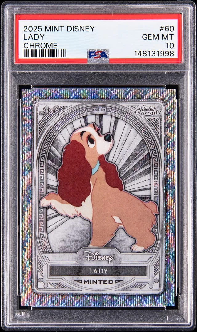 2025 Topps Lady Disney Mint Chrome #60 card image