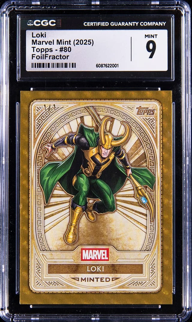 2025 Topps Loki Marvel Mint FoilFractor #80 card image