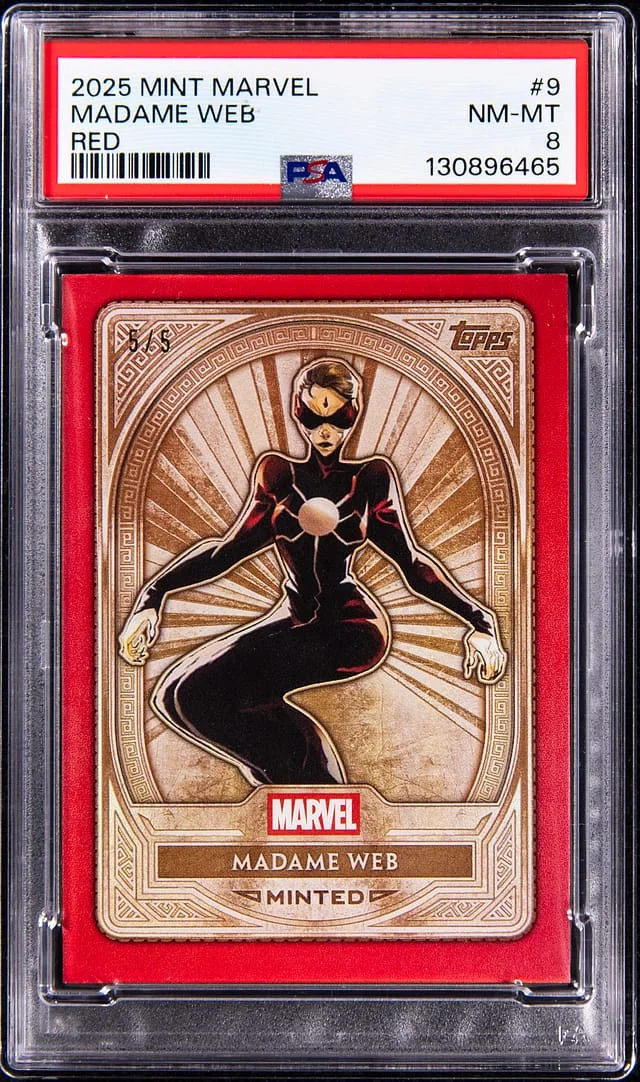 2025 Topps Madame Web Mint Marvel #9 card image
