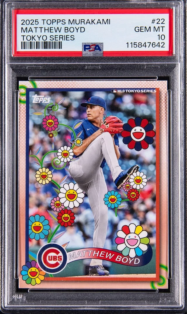2025 Topps Matthew Boyd Murakami Tokyo Series #22 card image