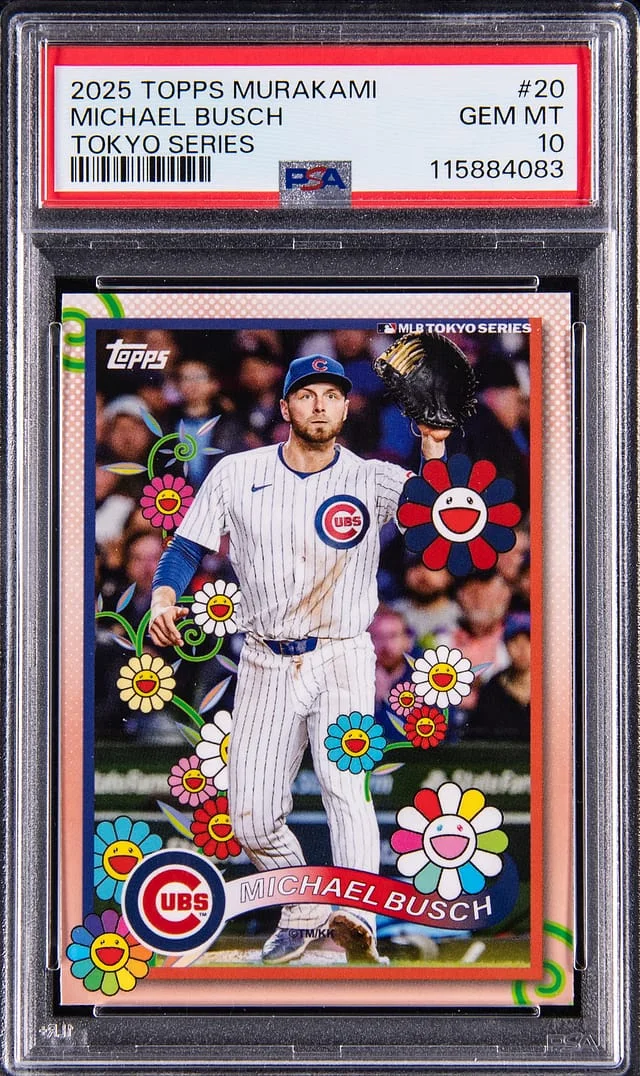 2025 Topps Michael Busch Murakami Tokyo Series #20 card image