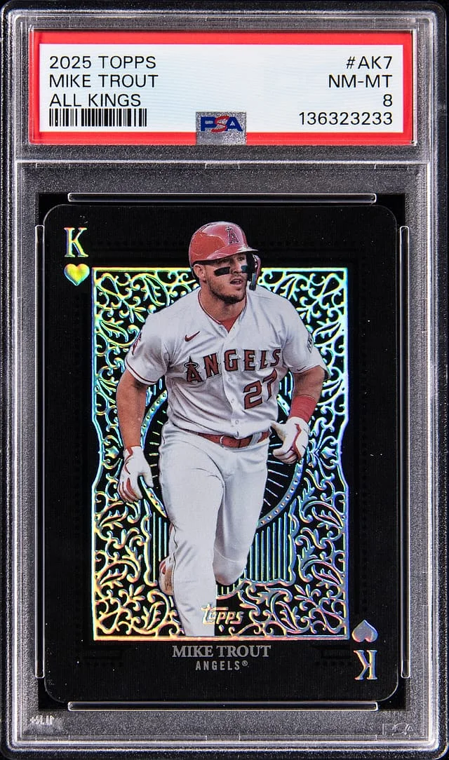 2025 Topps Mike Trout All Kings #AK-7 card image