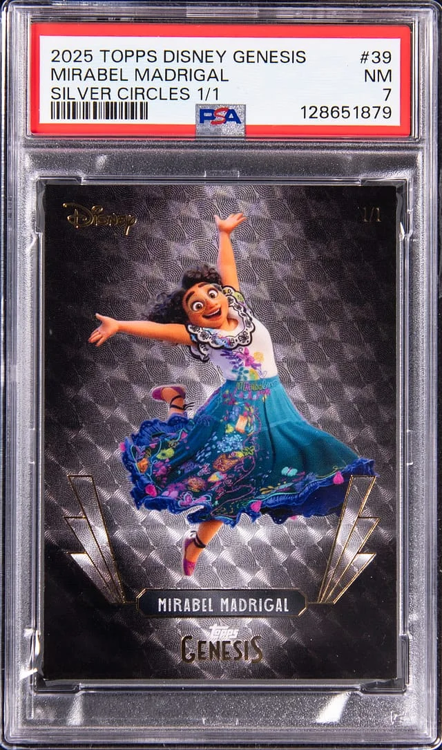 2025 Topps Mirabel Madrigal Disney Genesis Silver Circles #39 card image