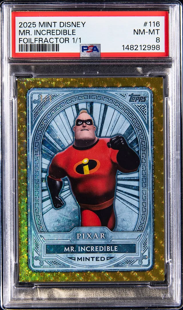 2025 Topps Mr.Incredible Mint Disney FoilFractor #116 card image