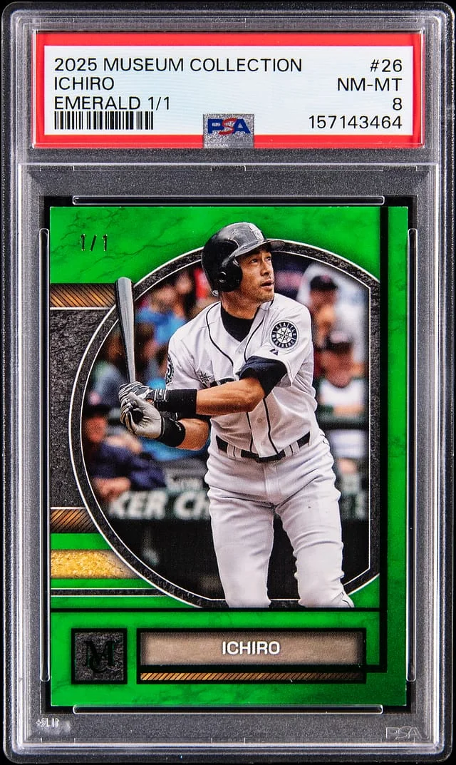 2025 Topps Museum Collection Ichiro Emerald #26 card image