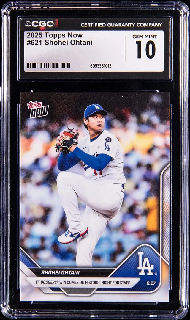 2025 Topps Now Shohei Ohtani #621 card image